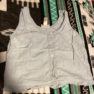 Jones New York denim Buttoned Crop Tank Top
Bag #4